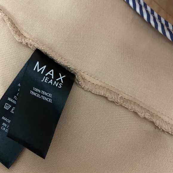 MAX Jeans Blazer Vest In Light Coral - Picture 3 of 6